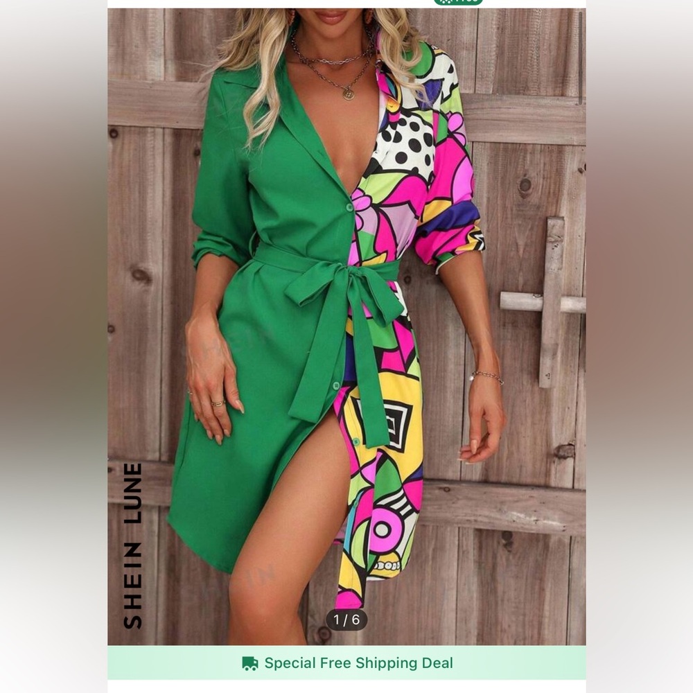 I bought this dress because on July I went to Cartagena, Colombia wore once.